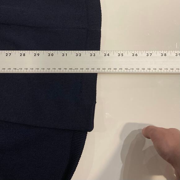 ST.JOHN Collection by Marie Grey Jacket Coat 10 Gold Crest Buttons Santana Knit - Picture 15 of 16